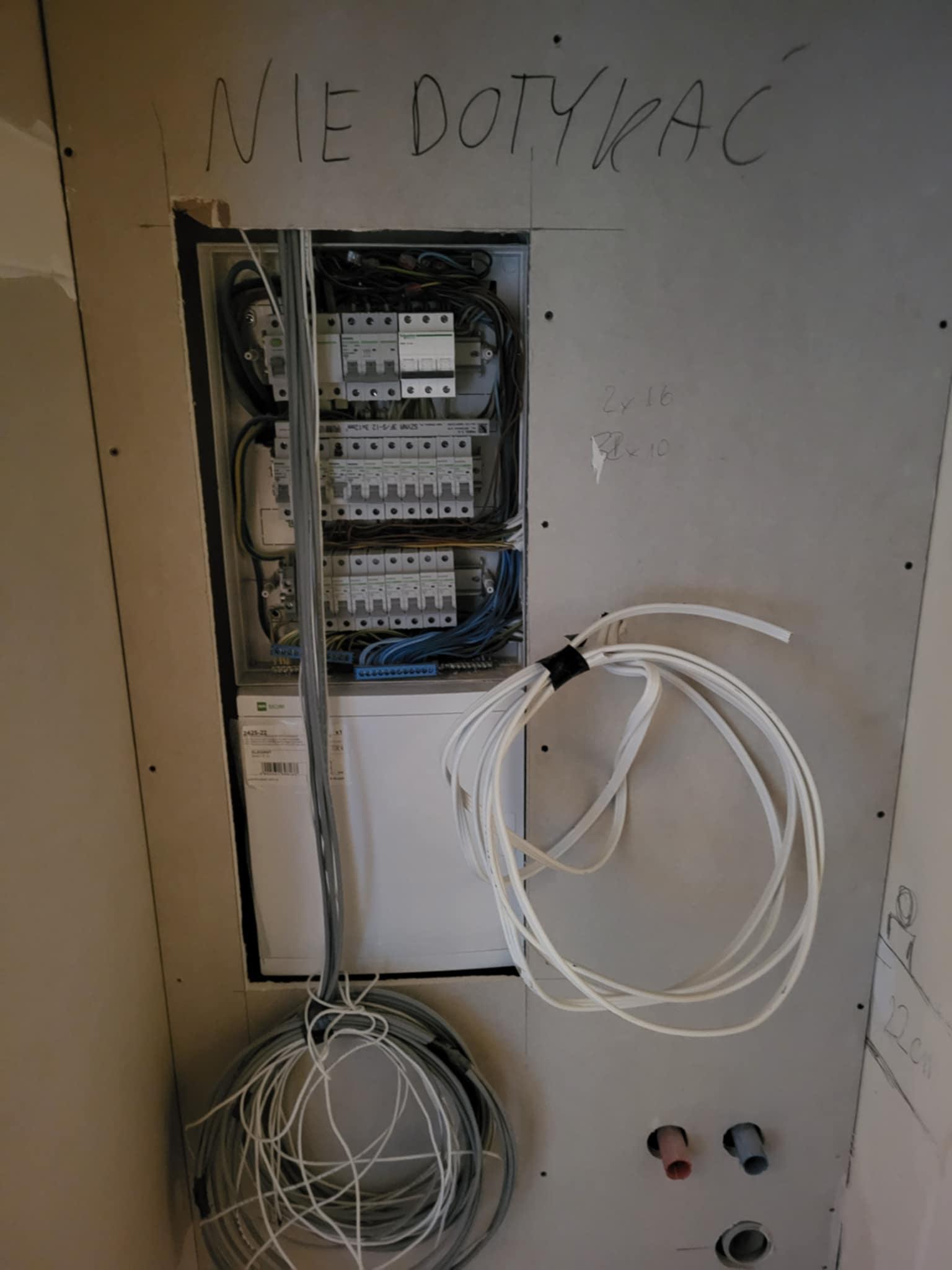 Efekt wykonanej usługi elektrycznej